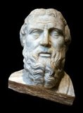 Herodotus (Greek: Hēródotos) was an ancient Greek historian who was born in Halicarnassus, Caria (modern day Bodrum, Turkey) and lived in the 5th century BCE (c. 484 BC – c. 425 BC).<br/><br/>

He has been called the 'Father of History' since he was the first historian known to collect his materials systematically, test their accuracy to a certain extent and arrange them in a well-constructed and vivid narrative.<br/><br/>

The Histories — his masterpiece and the only work he is known to have produced — is an investigation of the origins of the Greco-Persian Wars and includes a wealth of geographical and ethnographical information.