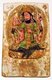 China / Silk Road: Panel from Dandan Oilik thought to represent the Persian hero Rustam as represented in the Shah Nama, 7th-8th century CE