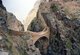 Yemen: Footbridge across a 300 metre (985 ft) chasm at Shahara, north of Sana'a, 1986